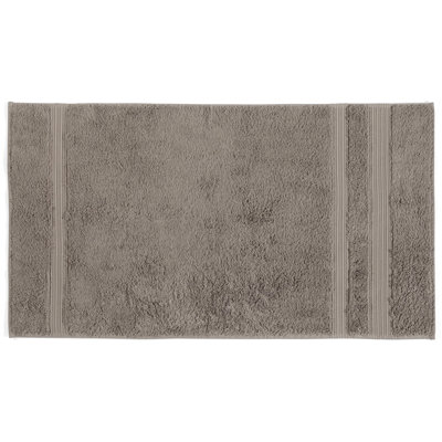 Serviette de bain luxueuse, gris chaud, 39,4 po x 70,9 po | 60% coton / 40% bambou, 24,1 oz / m² | Ultra-absorbant, doux et durable | Lavable à la machine, cycle délicat | Parfait pour le spa, la maison et les voyages