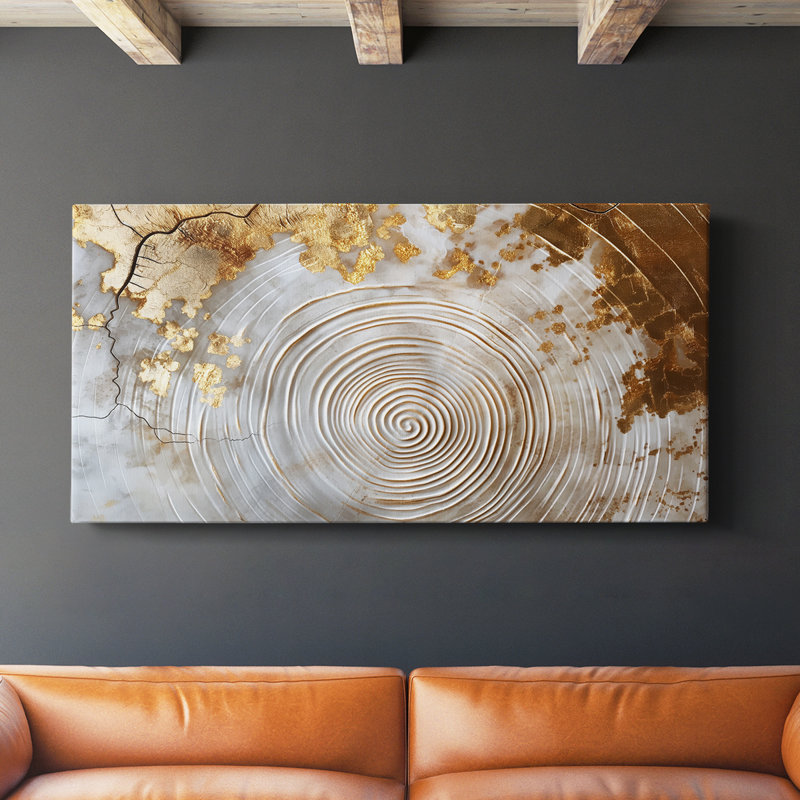 Abstract Series 2 # XLVI-Gallery, toile tendue, H 16 po x l 32 po
