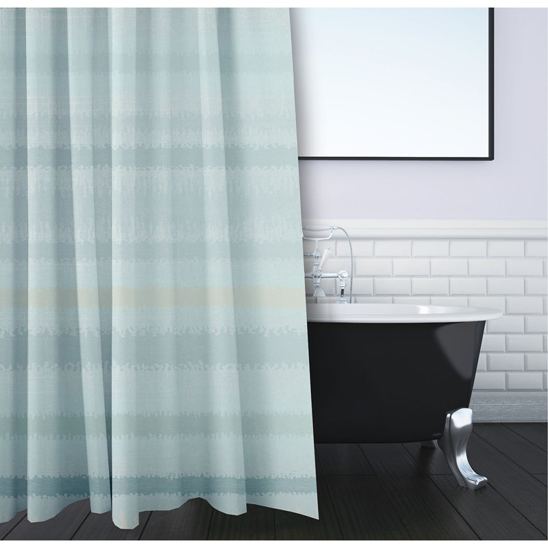 Rideau de douche simple Dorazio, Aigue-marine