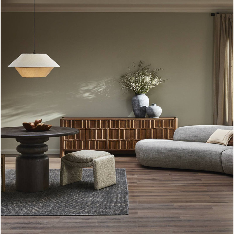 Nelia JefNelia te 82'' W Storage Credenza, Brown