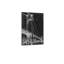 Pont suspendu noir, art mural en toile 24 x 18 po
