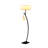 Contemporary Dual Arc W/ Hanging Pendelum Lamp-1663949373