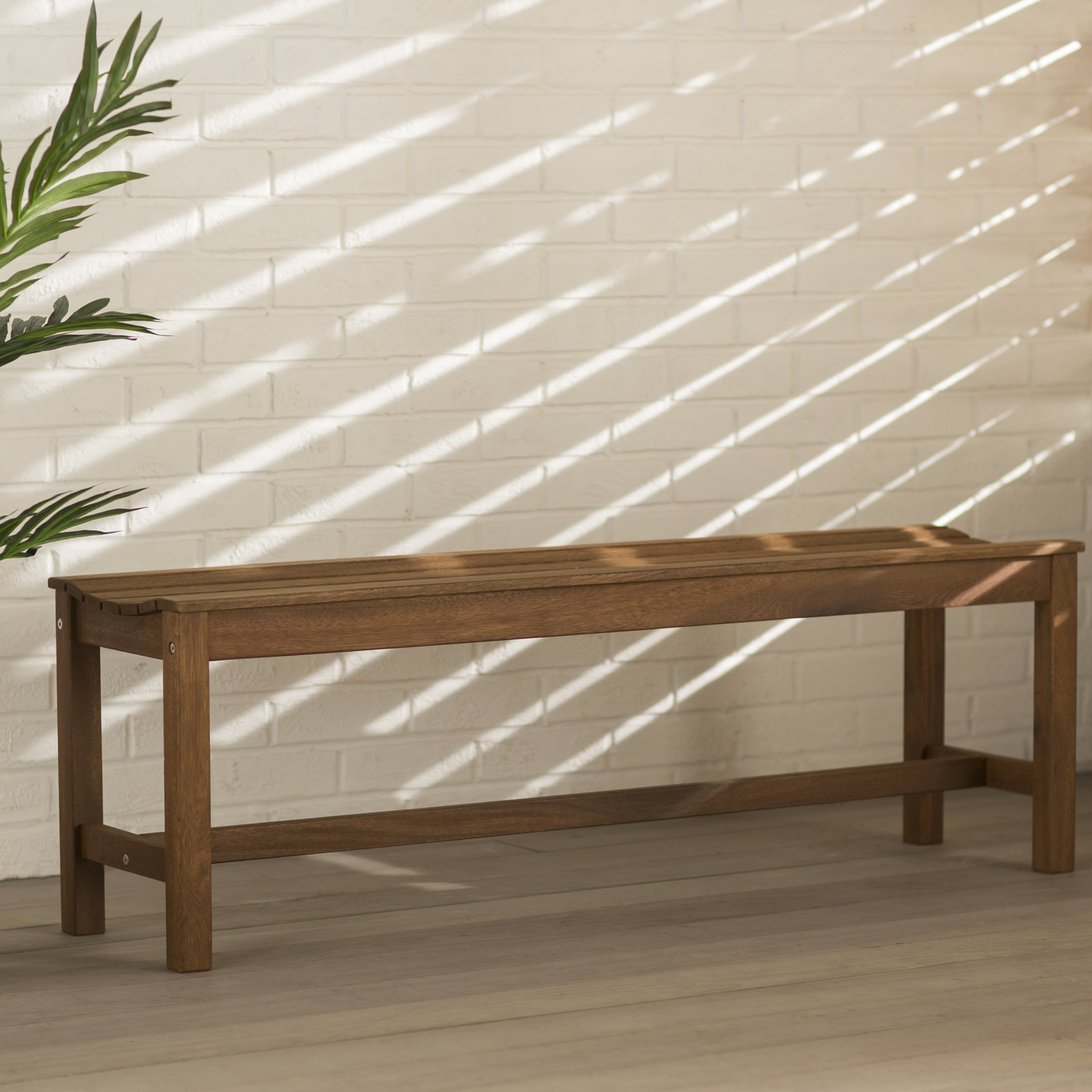 Fleur 64" Eucalyptus Patio Dining Set