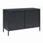 Buffet décoratif 2 portes avec verre cannelé-337102165