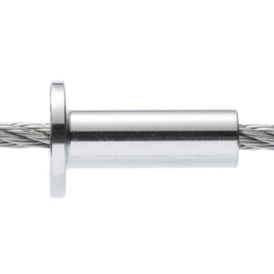 VEVOR T316 Stainless Steel Protector Sleeves for 5/32" 3/16" Wire Rope