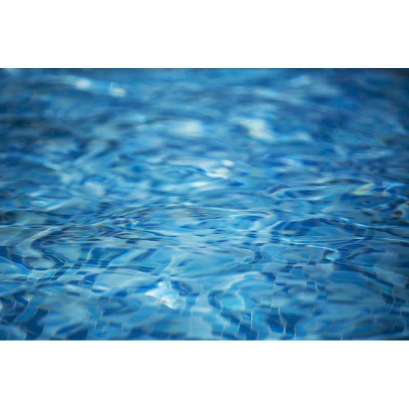 Pool Water - Wrapped Canvas Print, 81cm H x 122cm W x 3.8cm D