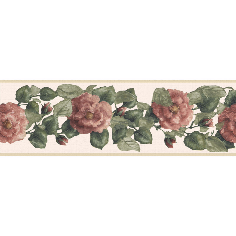 Peel & Stick Floral Border