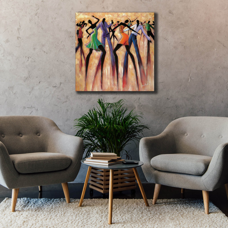 " T.G.I.F " by Monica Stewart, 37" H x 37" W x 1.5" D