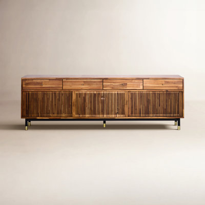 Dakota 79 " Acacia TV Stand