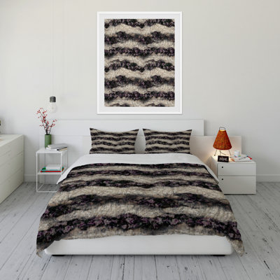 Polyester Twill Abstract Duvet Cover