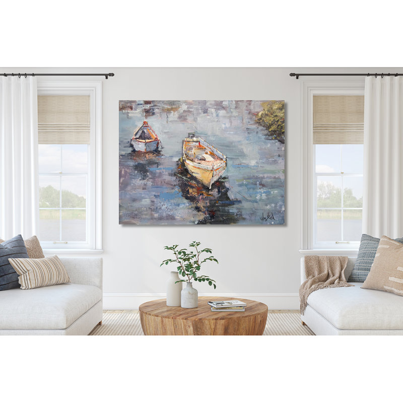 Patiently Waiting - Artist Enhanced Canvas Print, Unframed, 40" H x 60" W x 1.5" D