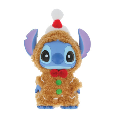 Enesco Grand Jester Studios Disney Christmas Stitch Dressed as Gingerbread Figurine 4.5 Inch