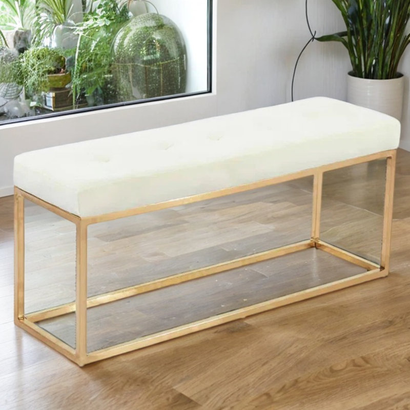 Banc Eliandra, Blanc, Gold