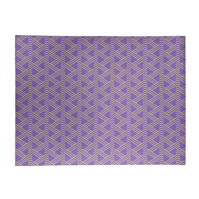 Chenille Geometric Indoor Rug