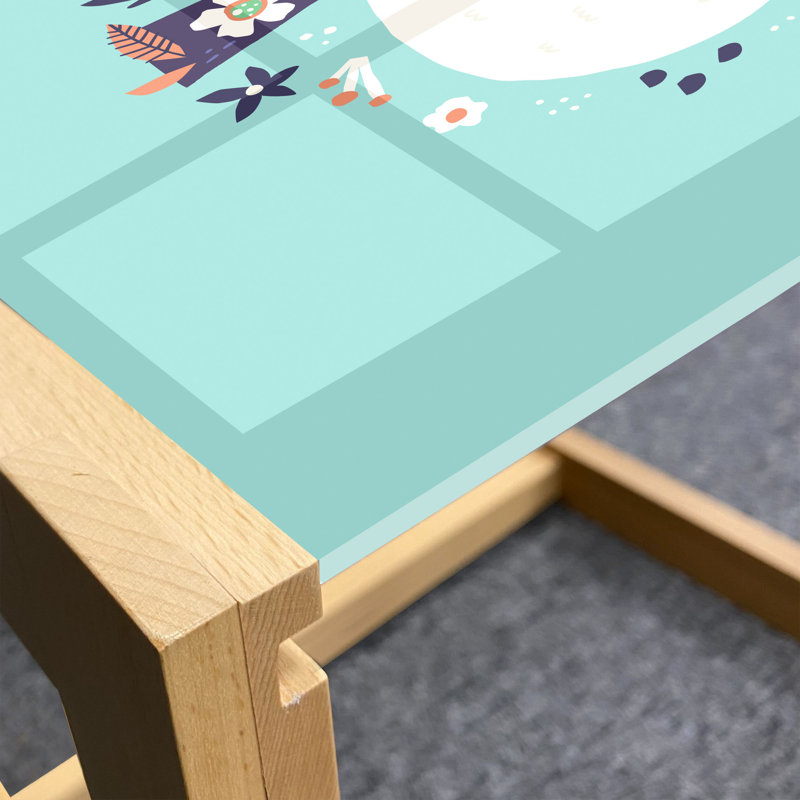 Jacqulin Sled Coffee Table, 62cm H x 74cm W x 40cm D