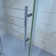 Enigma-Z 56" W x 76"H Single Sliding Frameless Shower Door with Clearmax™ Technology