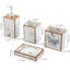 4 Piece Bathroom Accessory Set