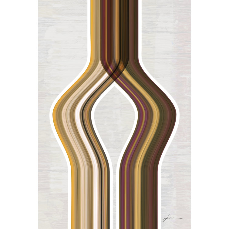 Modern Dance VI by James Burghardt - Wrapped Canvas Print