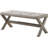 Glam Accent Bench With Nailhead Trim-1199977936