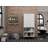 Hampton Mid-Century Modern 2-Door Accent Cabinet with 6 Adjustable Shelves in Off White-1045587059
