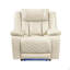 Chiar inclinable électrique avec ceinture à DEL beige-1250500292