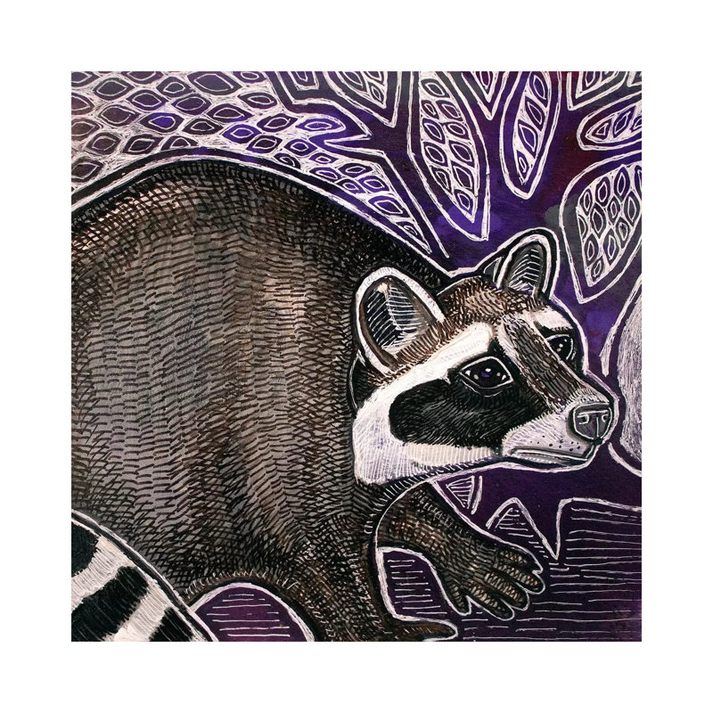 Evening Visitor by Lynnette Shelley - Wrapped Canvas Gallery-Wrapped Canvas Giclée, 30.48 cm H x 30.48 cm W