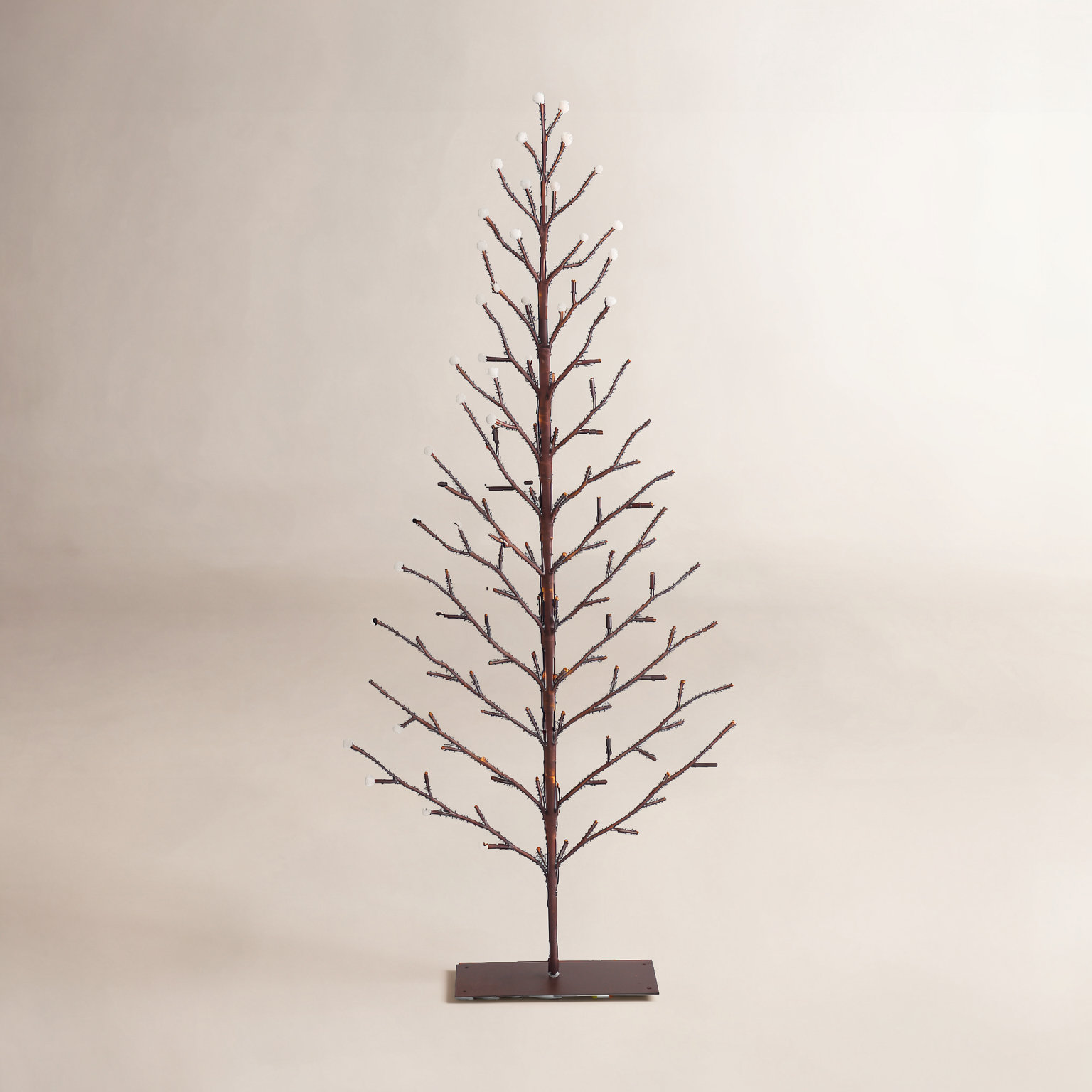 5' 2D Artificial Lighted Tree
