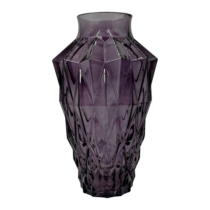 Vase en verre 12 po