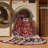 Machine Washable Persian Red Area Rug-1182776650
