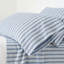 Simons French Blue Stripe Sheet Set-1431278069