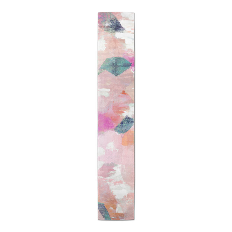 Alvert Rectangle Polyester Table Runner, 90" x 16"