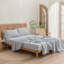 Drap plat 100% coton délavé Bestouch Bestouch-115234737-115234736