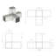 Meka Dakota Fields Metal Panel Connector for Posts-30692234