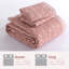 Ensembles de courtepointe 100% coton 98 po x 106 po Dduoxin - 1 courtepointe avec 2 taies décoratives-123301031-136060405