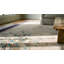Tapis ivoire antique en laine Art déco