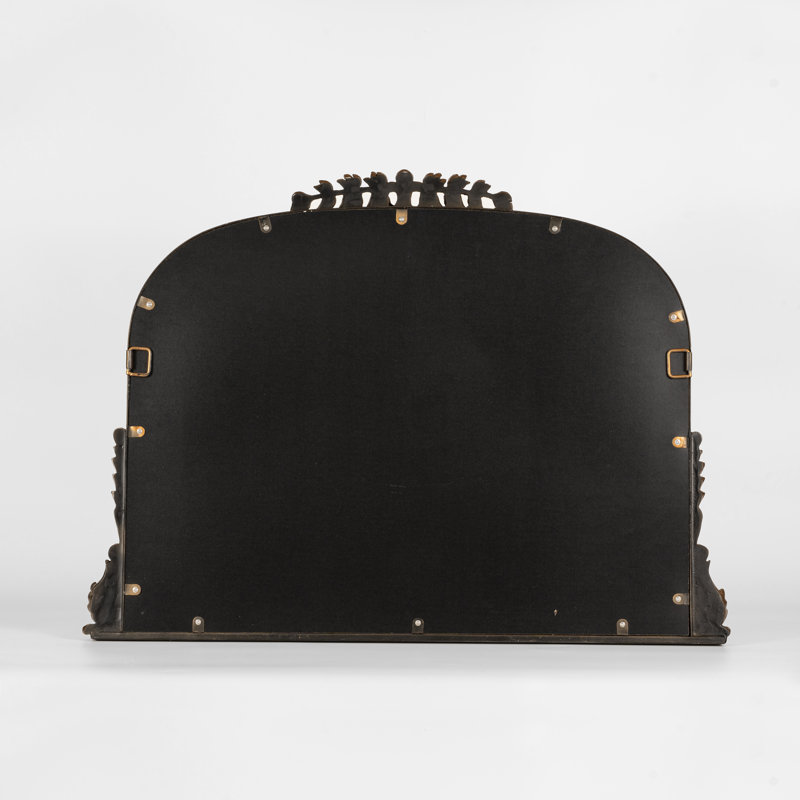 Arch PU Wall Mirror, Antique Gold