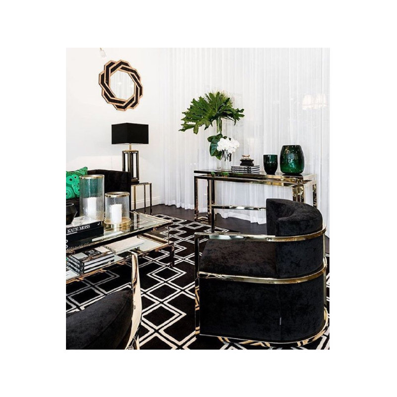 Mulini Flat Solid And Engineered Wood Beveled Wall Mirror