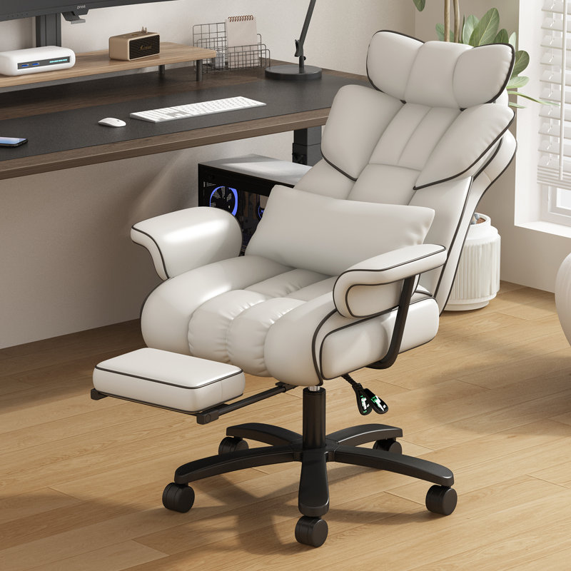 Fauteuil de direction Charlytte, Blanc