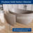 Forma 65'' Freestanding Bathtub Solid Surface Deep Soaking Tubs Double Slippers-105374260