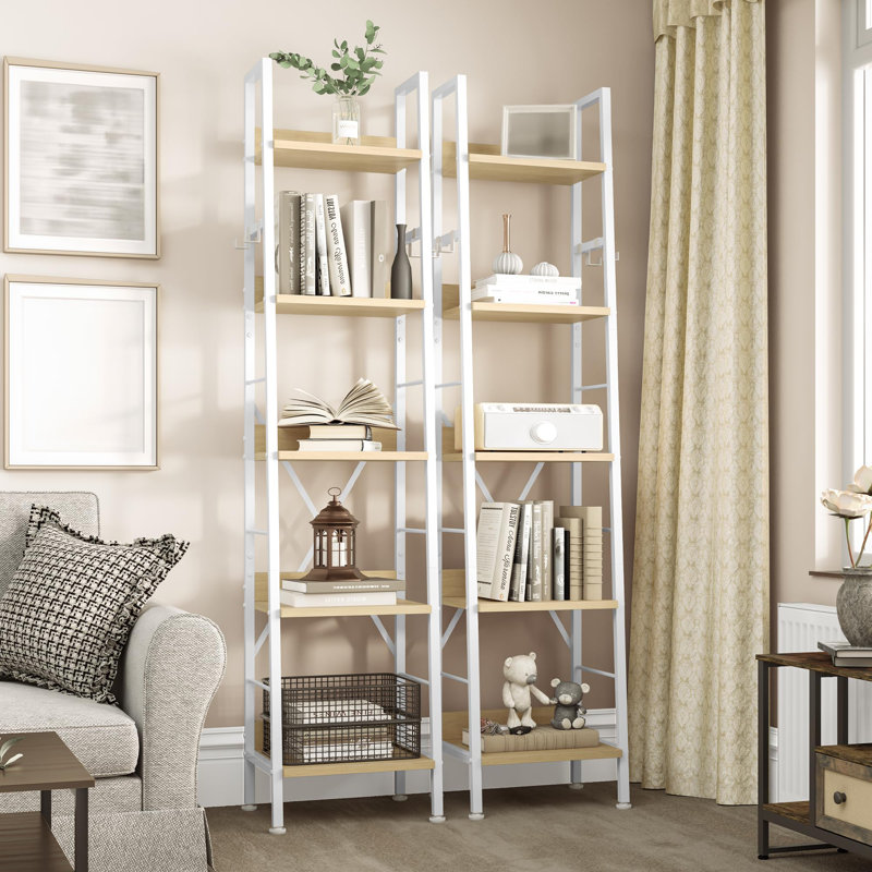 170cm H x 35cm W Metal Bookcase