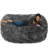 Bean Bag Chair Lounger - Large 6 Ft Faux Fur Classic Shredded Memory Foam Filled Furniture Bean Bag Chair Lounger with Removable and Machine Washable Cover - Bean Bag Sofa Lounger with Soft Micro Fiber Cover  - Six Foot Bean Bag Lounger Multiple Colors-67262662