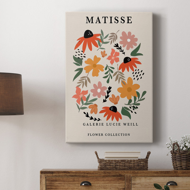Matisse CXCI, reproduction d'art encadrée sur mesure, galerie Cavas, H 36 po x l 24 po