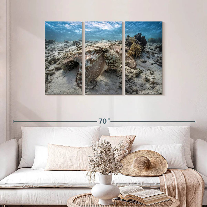 Brampt Stealthy Octopus, 28" H x 45" W