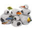 Ornement d'aquarium en granite et ensemble cachette 2 pièces (grand et très grand) - Accessoire d'aquarium