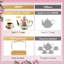 Mercer41 1100ml Floral Teapot Set