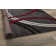 Weekes Performance Area Rug in Gray/Red/Black