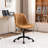 Darlaine Armless Swivel Office Chair Faux Leather Upholstered Waterproof Desk Chair Ergonomic Adjustable Computer Chair-1872164823