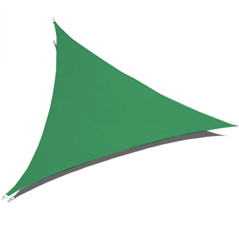 12ft x 12ft Triangle Shade Sail, Green