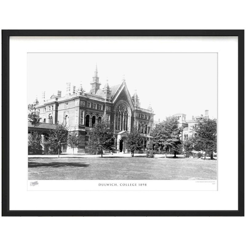 Dulwich, College 1898 by Francis Frith - Single Picture Frame Print, 40cm H x 50cm W x 2.3cm D