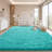 Solid Rug Soft Fluffy Blue Indoor Area Rug for Living Room Bedroom Nursery Kids Room-805677181-835077180